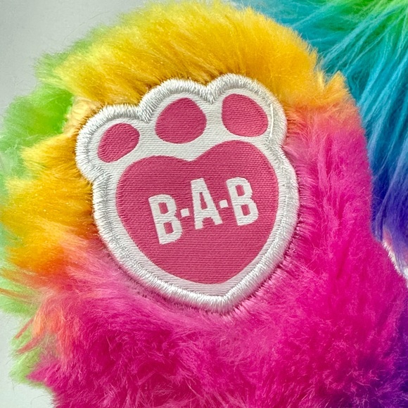 Build a Bear Color Craze Lion Plush 17” Inch Rainbow Stuffed Animal Retired BAB - Picture 2 of 9